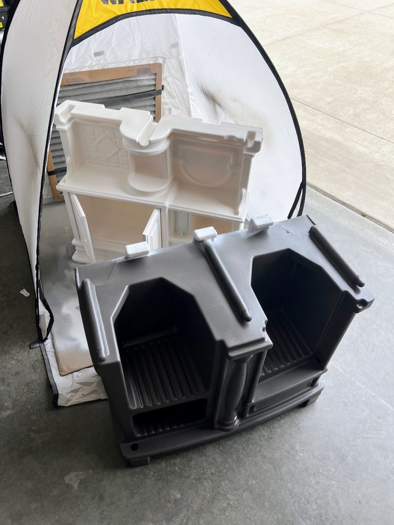 Diy spray tent