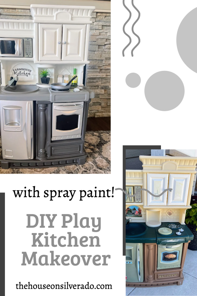 play kitchen makeover