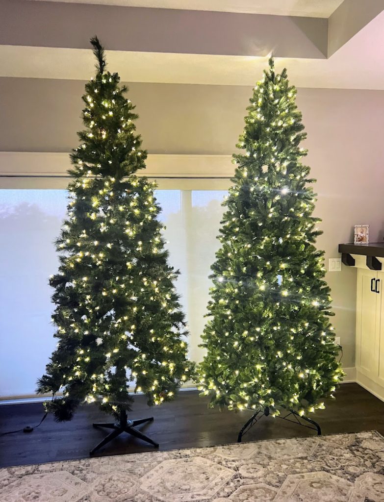 Blend of realistic and classic needle tips, shop for your dream Christmas tree