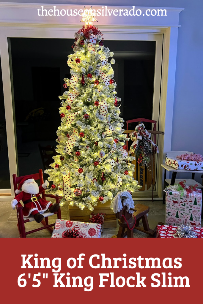 King of Christmas 6.5 king flock tree