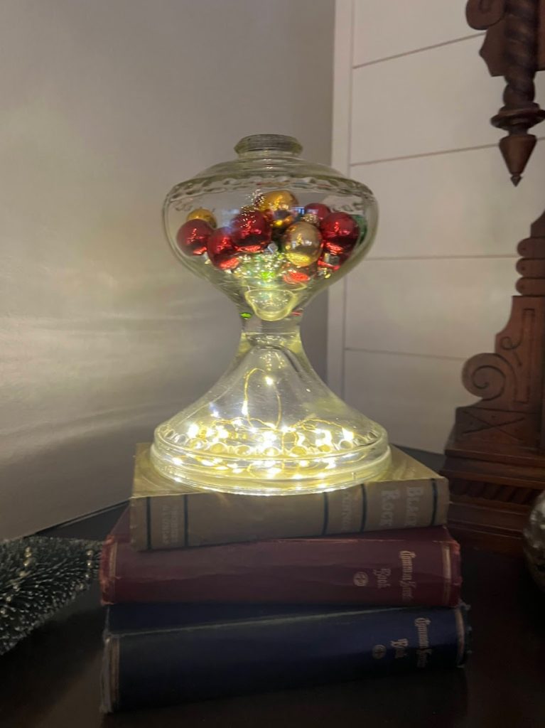 oil lamp base