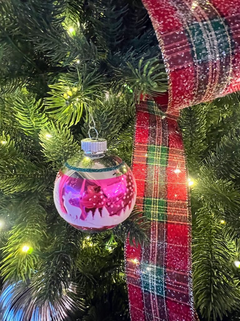 shiny bright ornaments