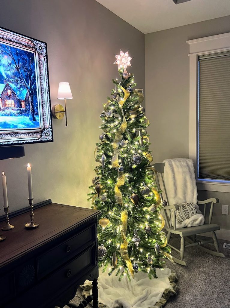 King of Christmas Primary Bedroom