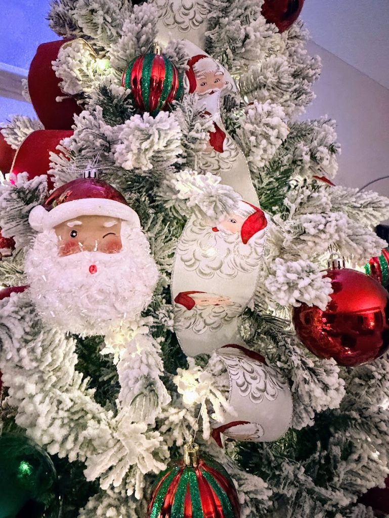 Santa ornaments