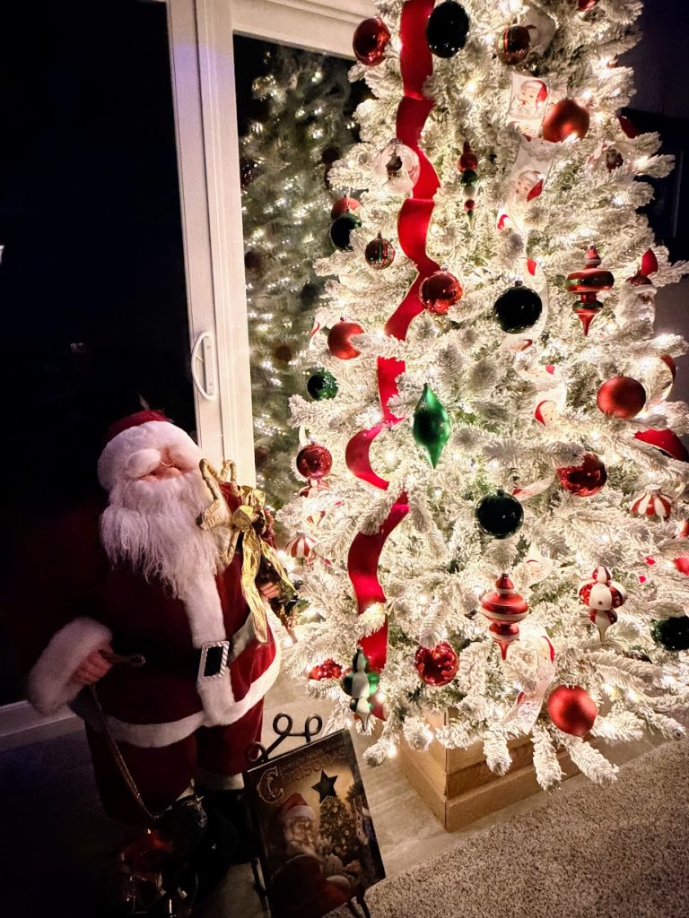 King of Christmas Santa Claus tree