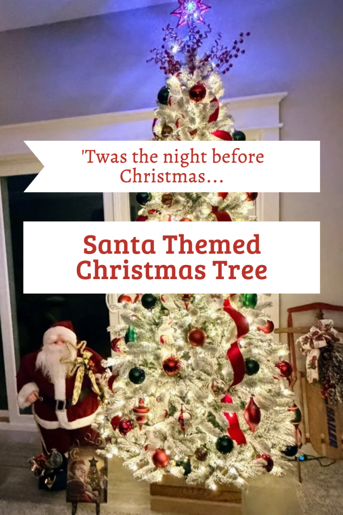 Santa Themed Christmas Tree