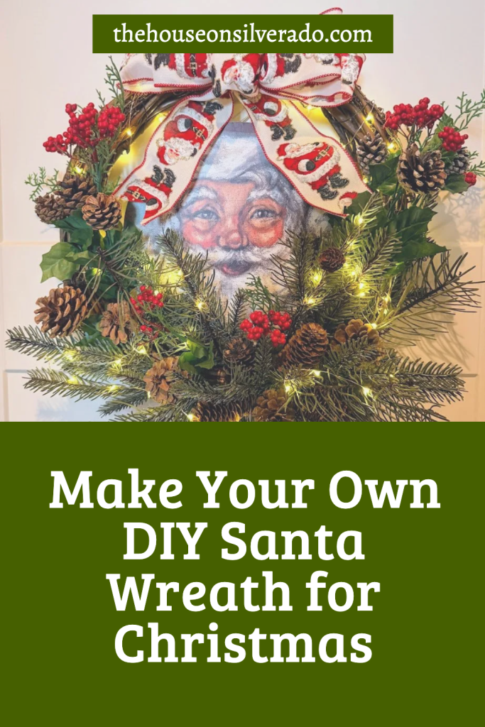 DIY Santa Wreath